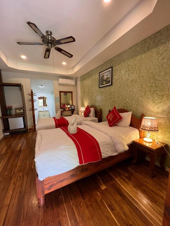 Golden Lotus Namkhan View Hotel Luang Prabang Exterior photo